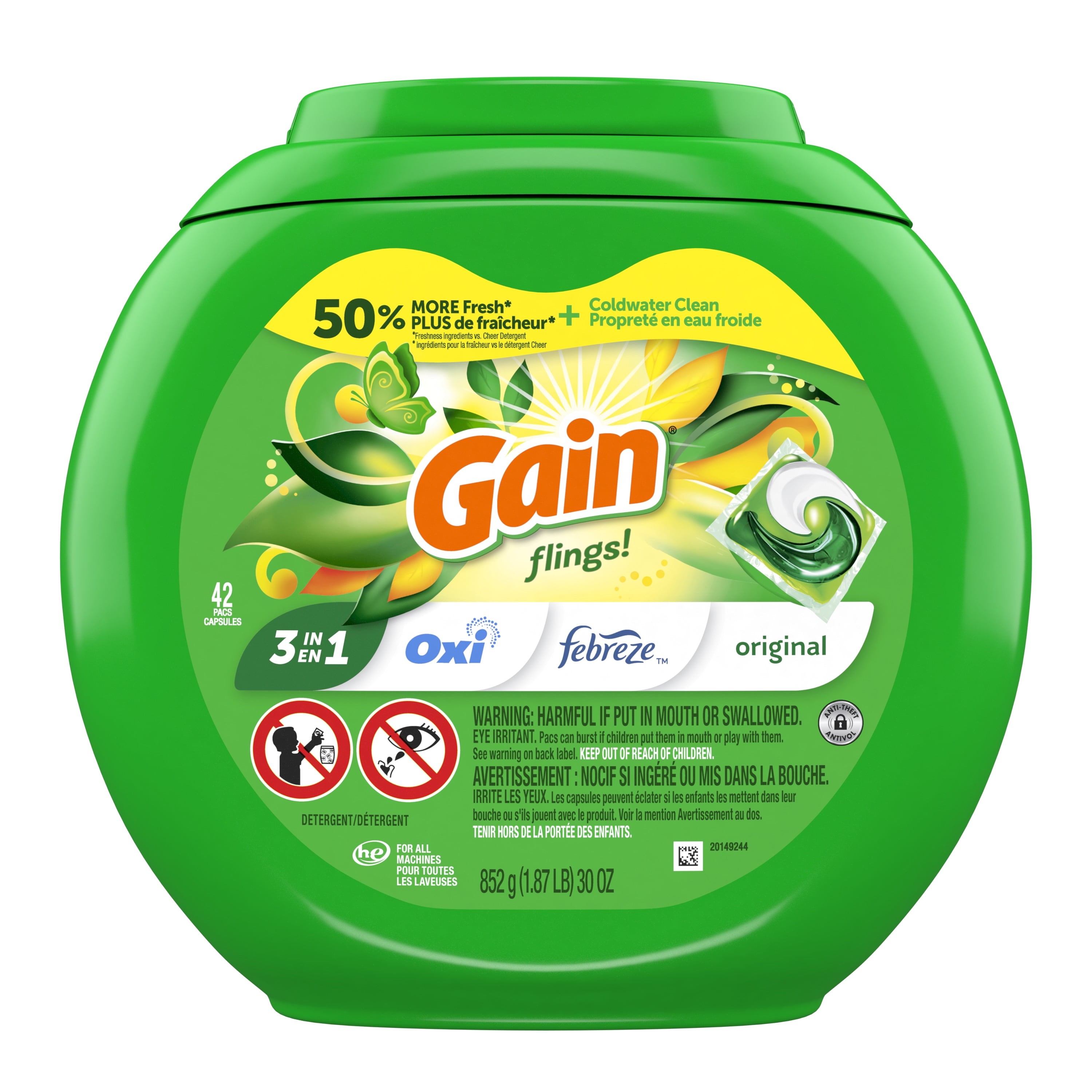 GAIN FLINGS PODS ORIG 31 COUNT
