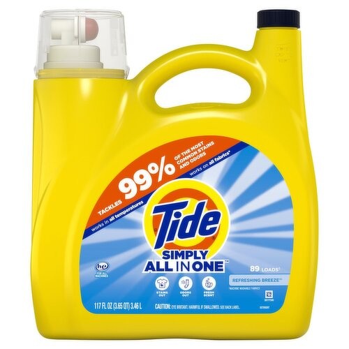TIDE SIMPLY BREEZE 117 OZ