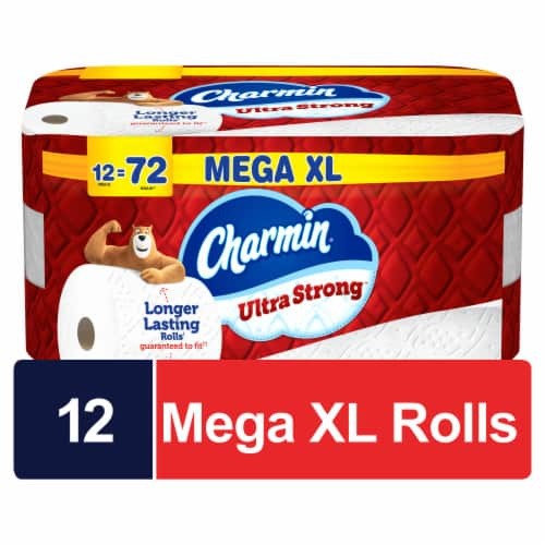 CHARMIN ULTRA STRONG 12 MEGA XL 12 PCS