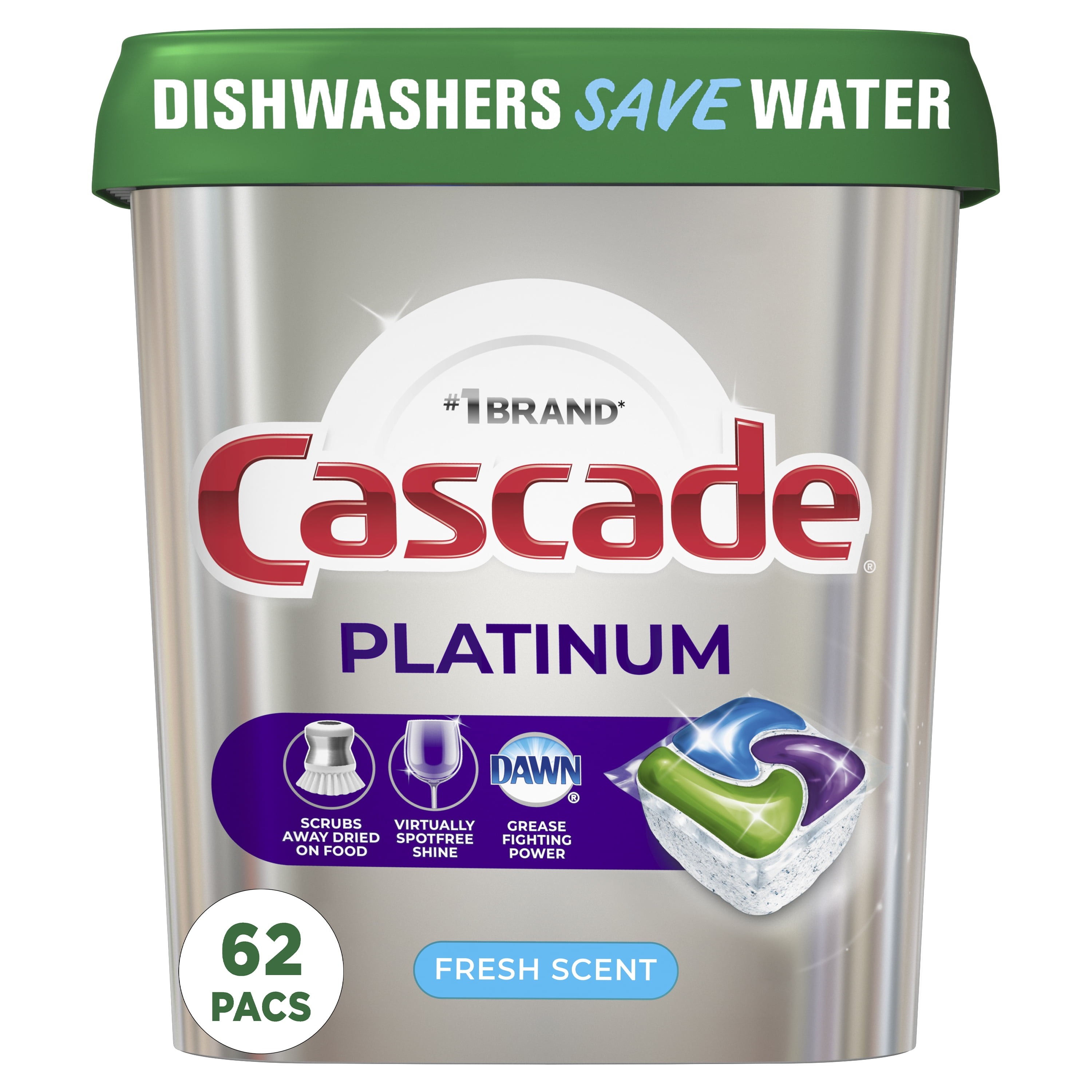 CASCADE PLATINUM FRESH 12 COUNT