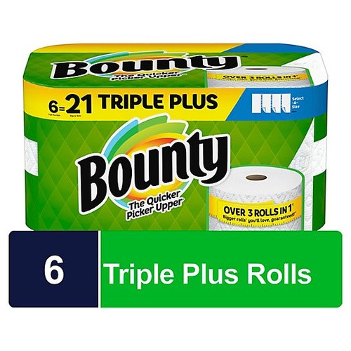 BOUNTY TRIPPLE PLUS 6 PCS