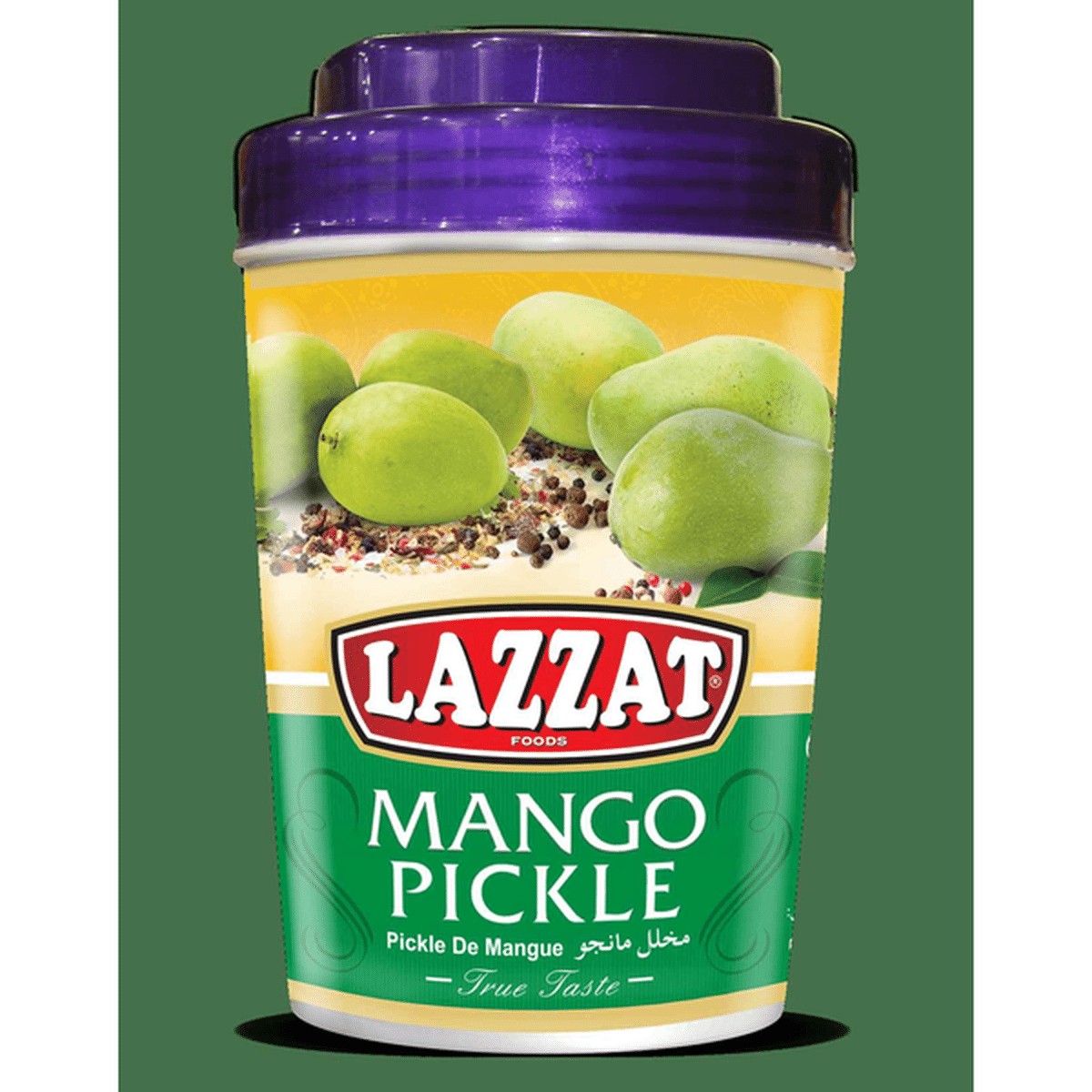 LAZZAT HYDERABADI TASTE MANGO PICKLE 2.2 Lbs