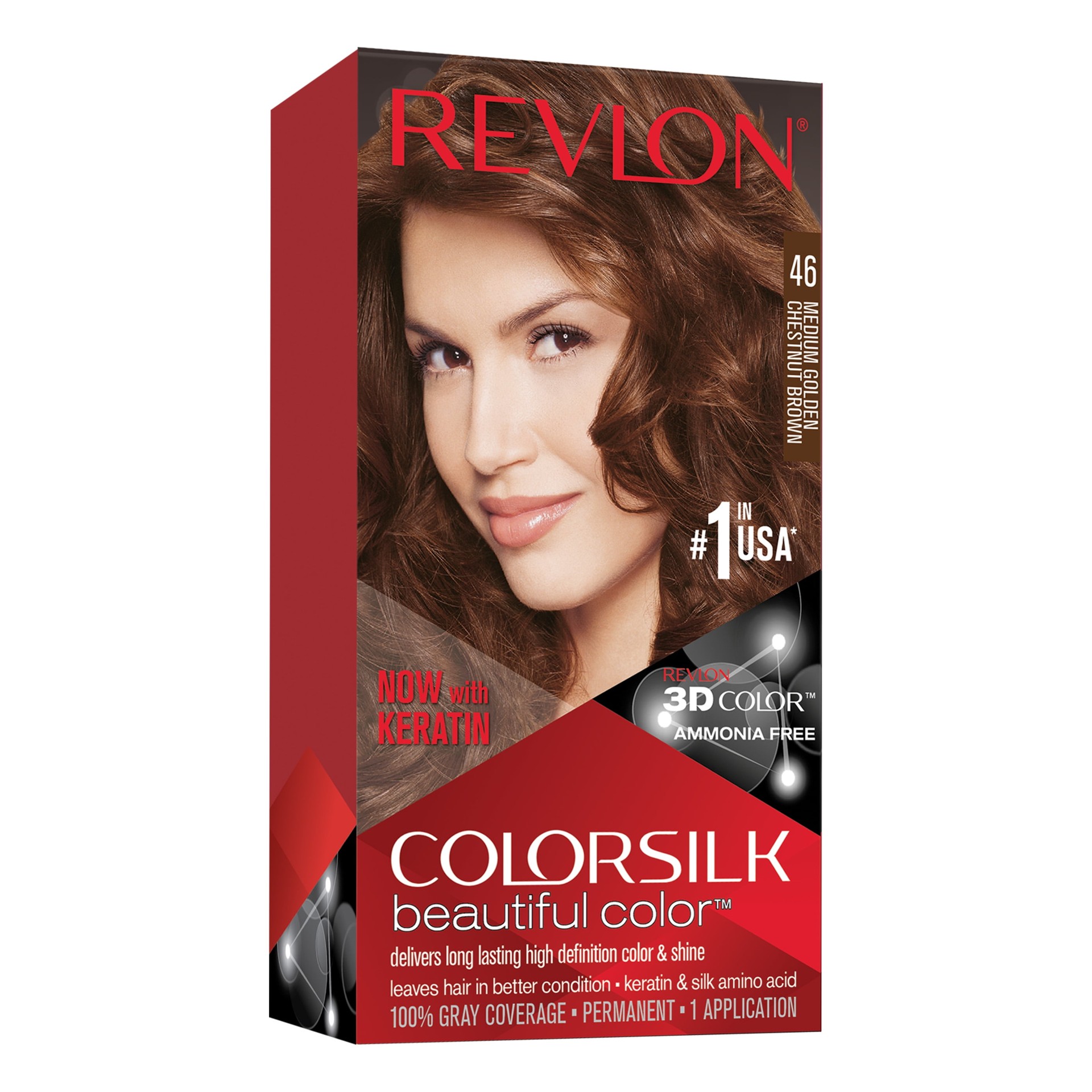 Revlon 46 Gldn Chestnut Brown 1 EACH