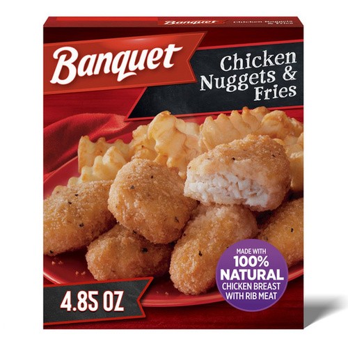 BANQUET CHICKEN NUGGET & FRIES MEAL 4.85 OZ