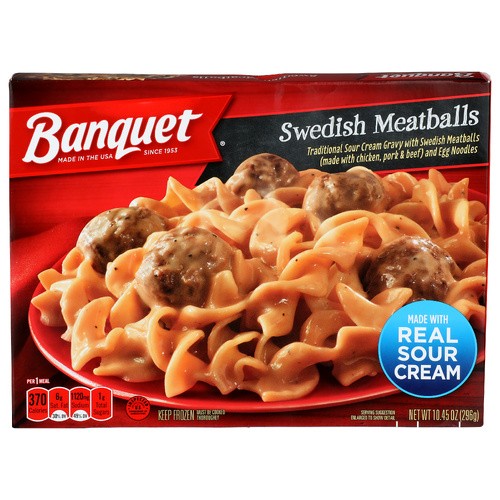 BANQUET SWEDISH MEATBALLS 10.45 OZ