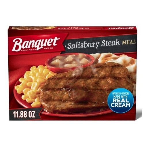 BANQUET SALISBURY STK 11.88 OZ