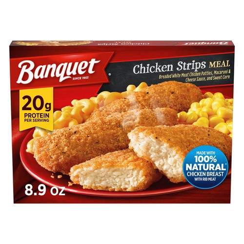 BANQUET CKN STRIPS 8.9 OZ