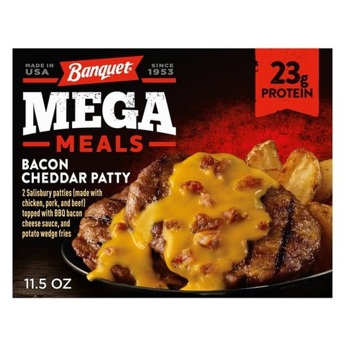 BANQUET MG BCN/CH PATTY 11.5 OZ