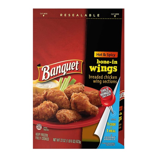 SPICY WINGS                              1 OZ