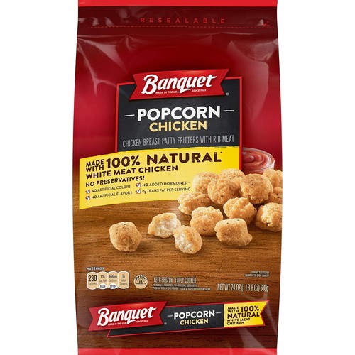 BANQUET POPCORN CKN 24 OZ