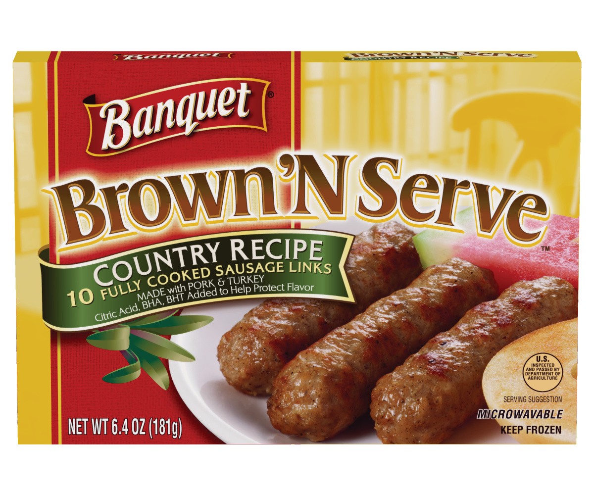 BANQUET BROWN 'N' SERVE COUNTRY RECI     1 OZ