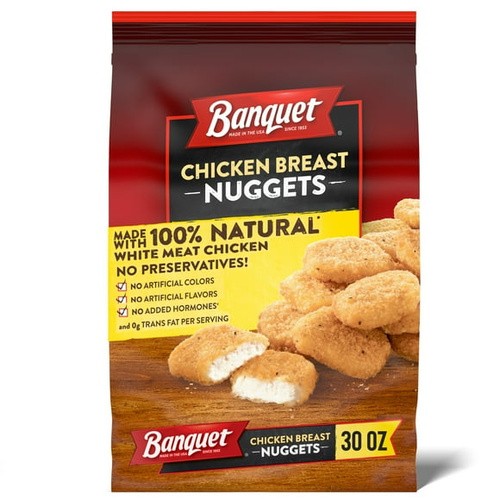 BANQUET CKN BRST NUGT 30 OZ