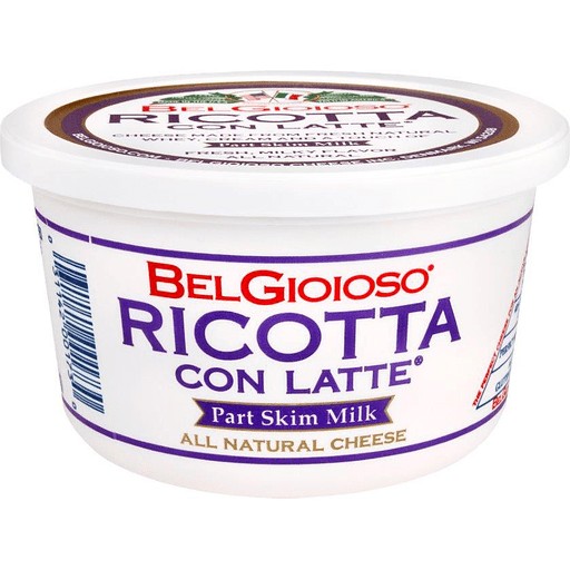 BELGIOIOSO RICOTTA CON LATTE             16 OZ