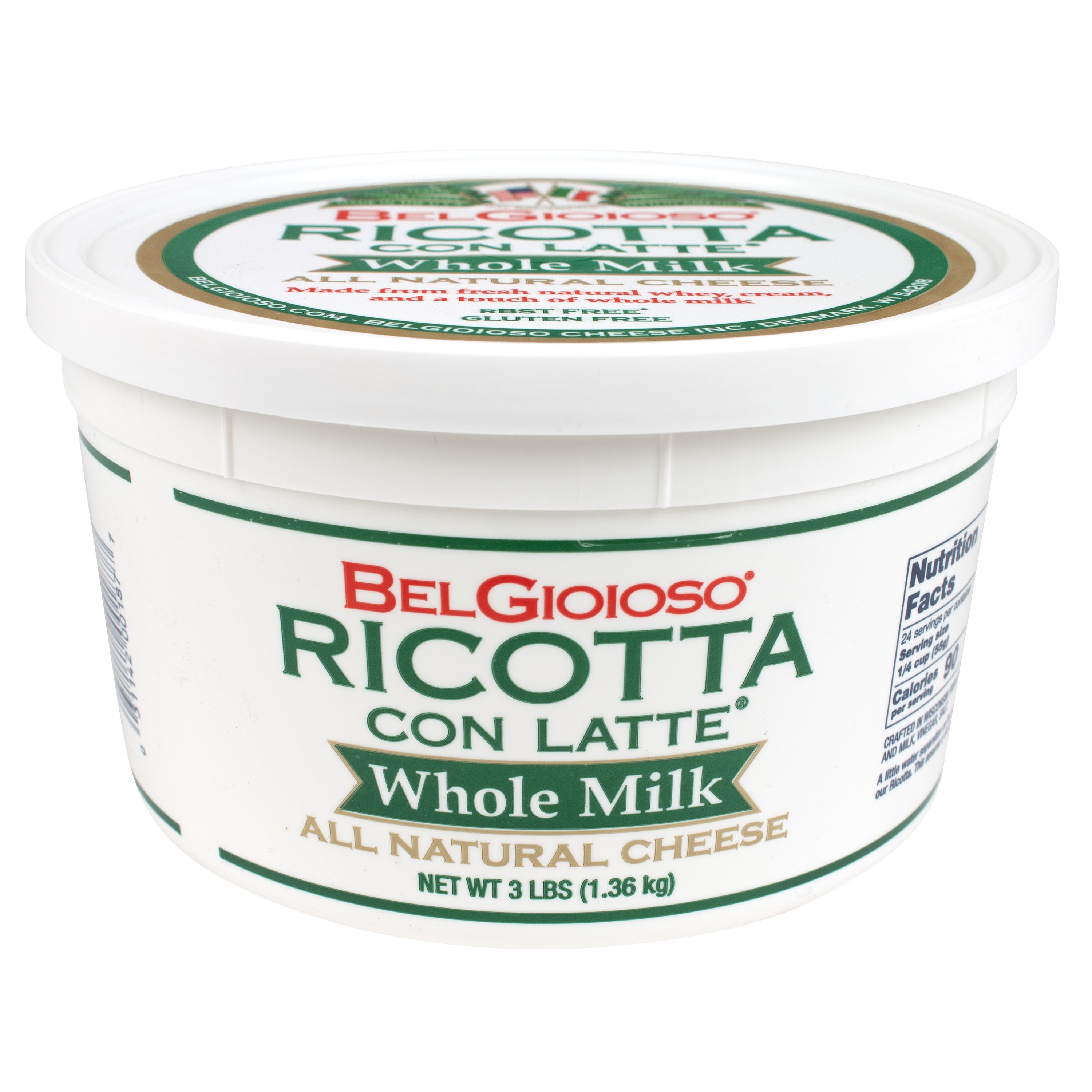 Belgioioso Whole Milk Ricotta 16 OZ