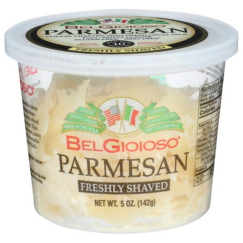 BEL GIOIOSO SHAVED PARMESAN 0.31 Lbs