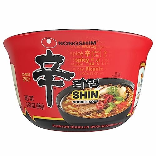 Nongshim Shin Noodle Soup Bowl 114 GM
