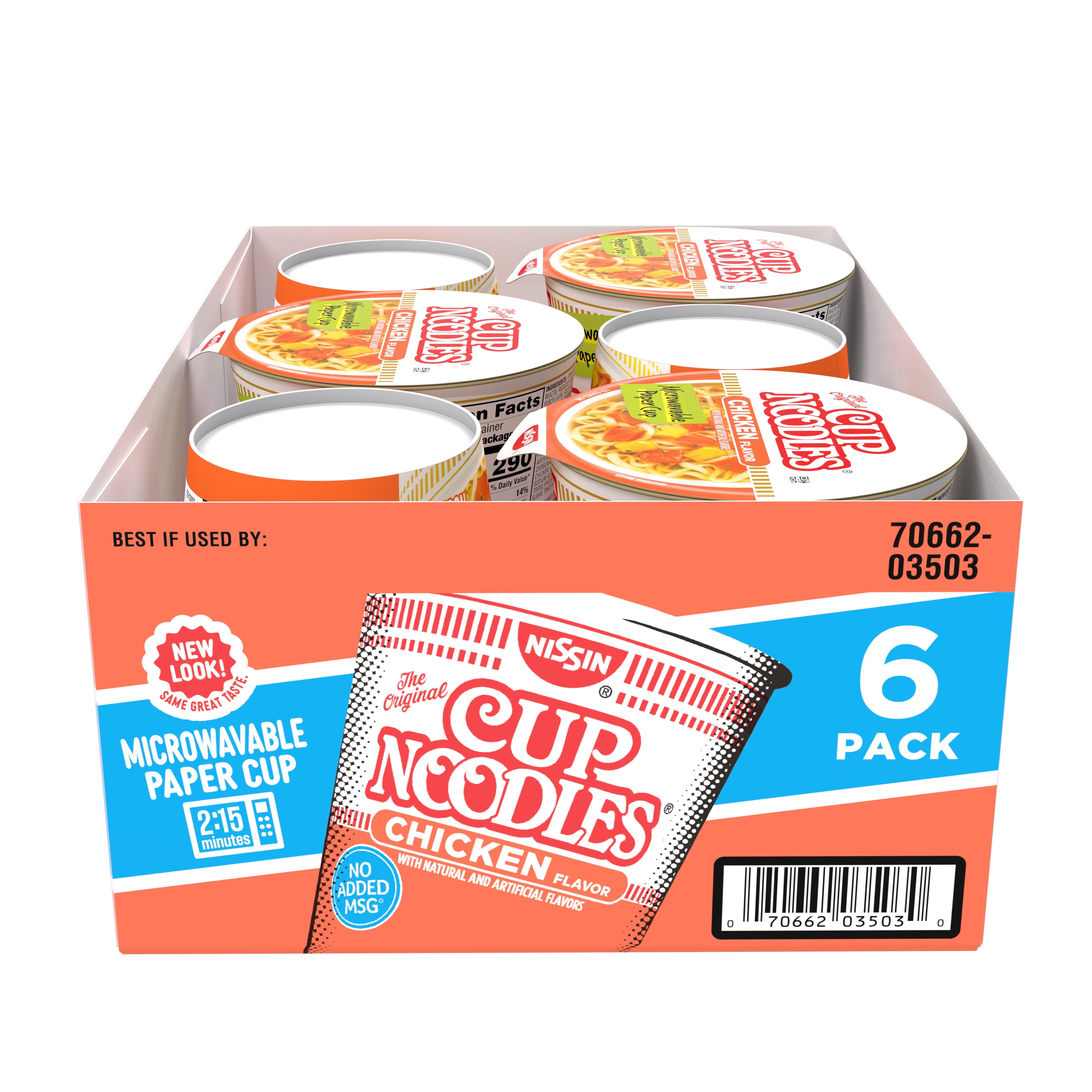 Cup Noodle 6 PCS