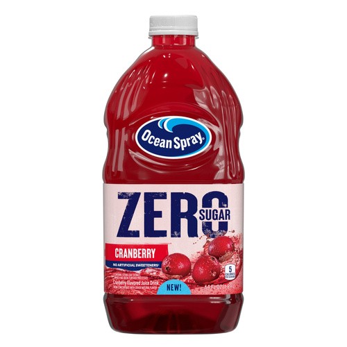 OCEAN SPRAY ZERO SUGAR CRANBERRY 64 OZ