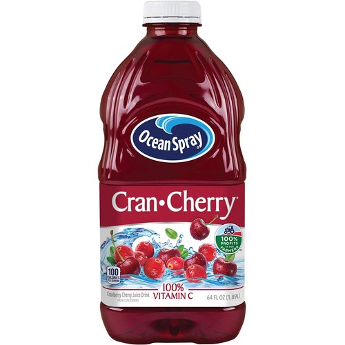 OCEAN SPRAY CRANBERRY CHERRY CKTL 64 OZ