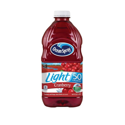 OCEAN SPRAY LITE CRANBERRY COCKTAIL 64 OZ