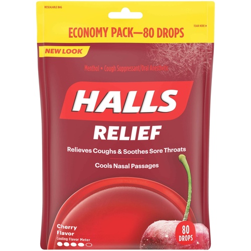 Halls Relief  80 Pack