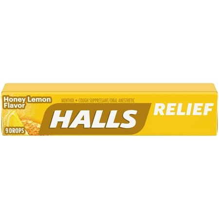 HALLS HONEY 1 COUNT