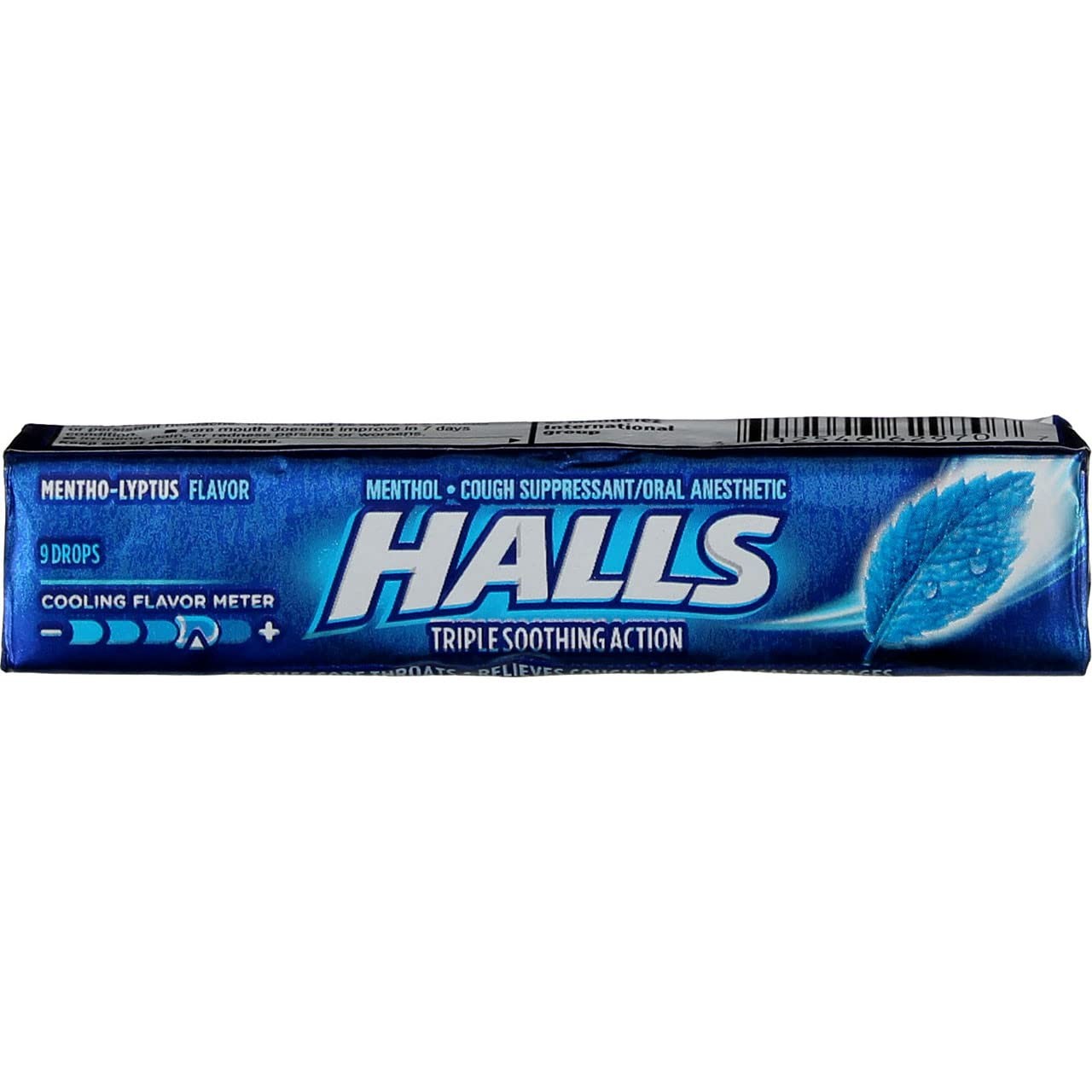 Halls Mentho Lyptus Flavor 9 PCS