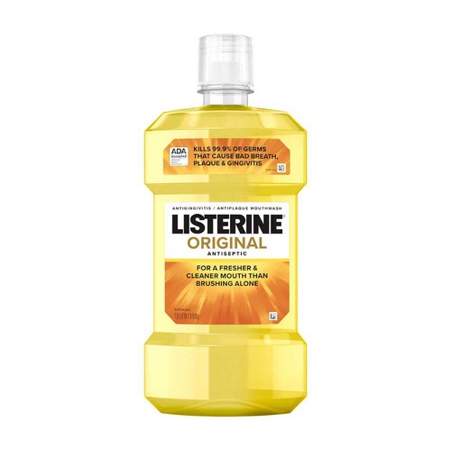 LISTERINE RINSE ORIGINAL 33.8 OZ