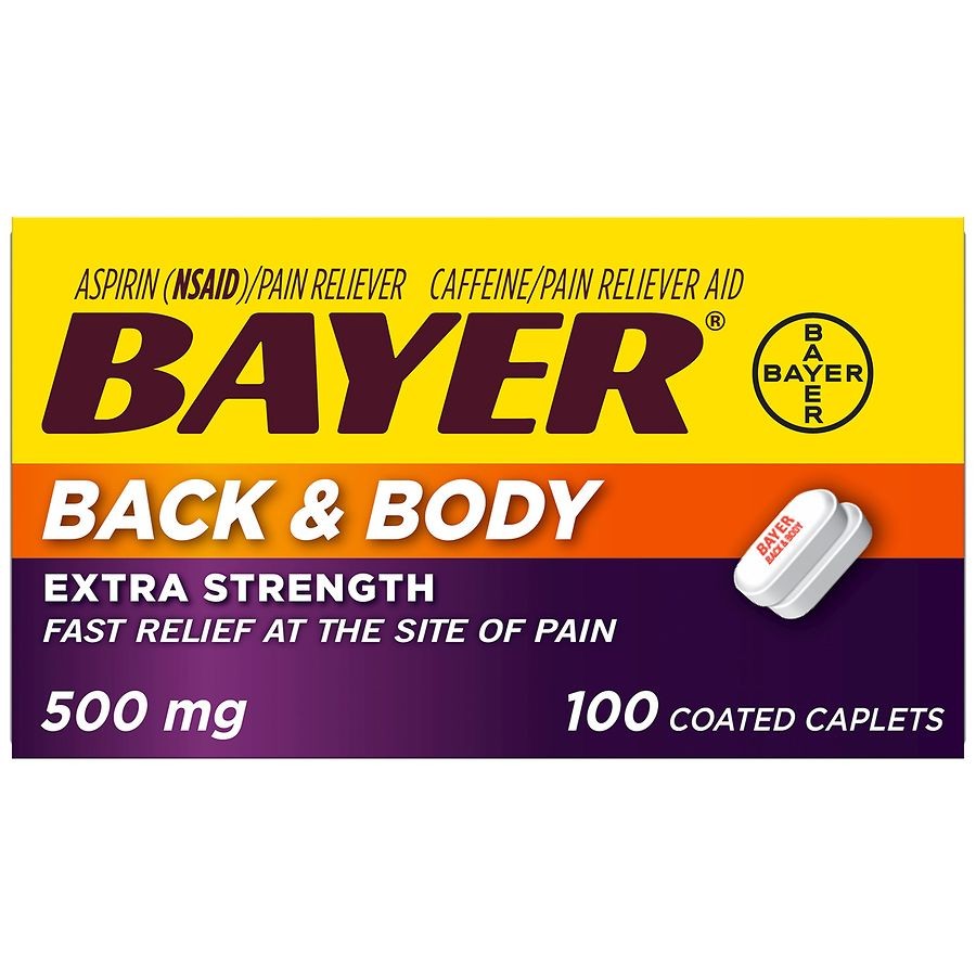 BAYER BACK & BODY 50 COUNT