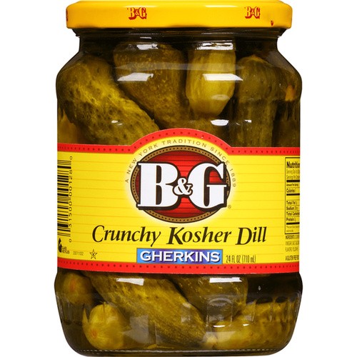B&G KOSHER DILL GHER 24 OZ