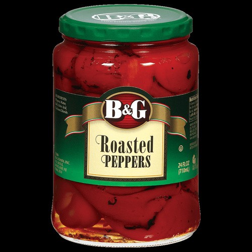 B&G ROASTED PEPPERS 24 FLOZ