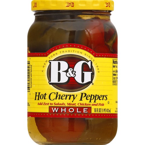 B&G HOT CHERRY PEPPE 16 FLOZ
