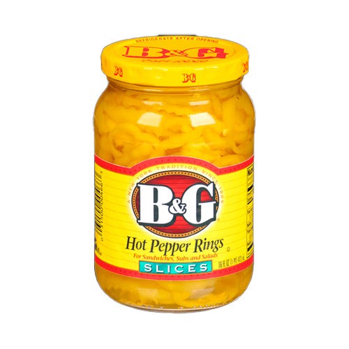 B&G HOT PEPPER RINGS 16 OZ