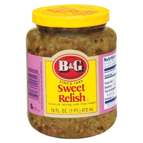 B&G SWEET RELISH 16 OZ
