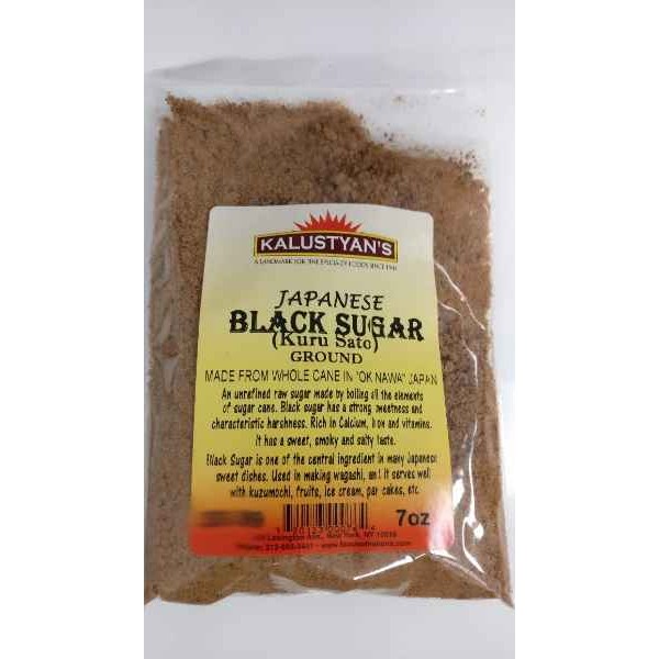 KALUSTYANS JAPANESE BLACK SUGAR KURU SATO GROUND 0.44 Lbs
