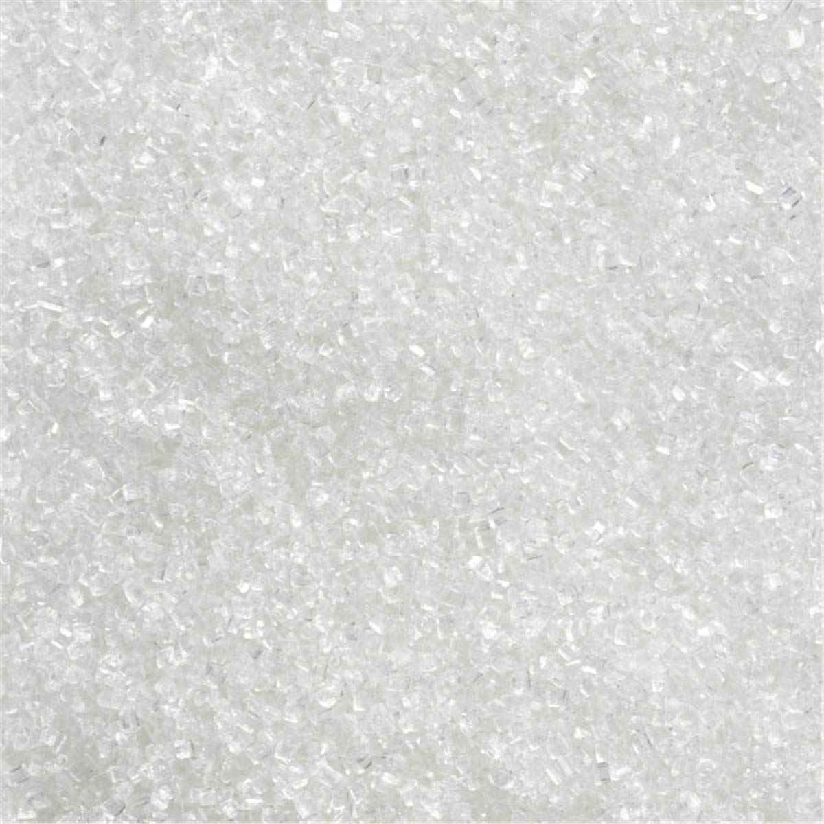 KALUSTYANS WHITE SANDING SPARKLING SUGAR 0.38 Lbs