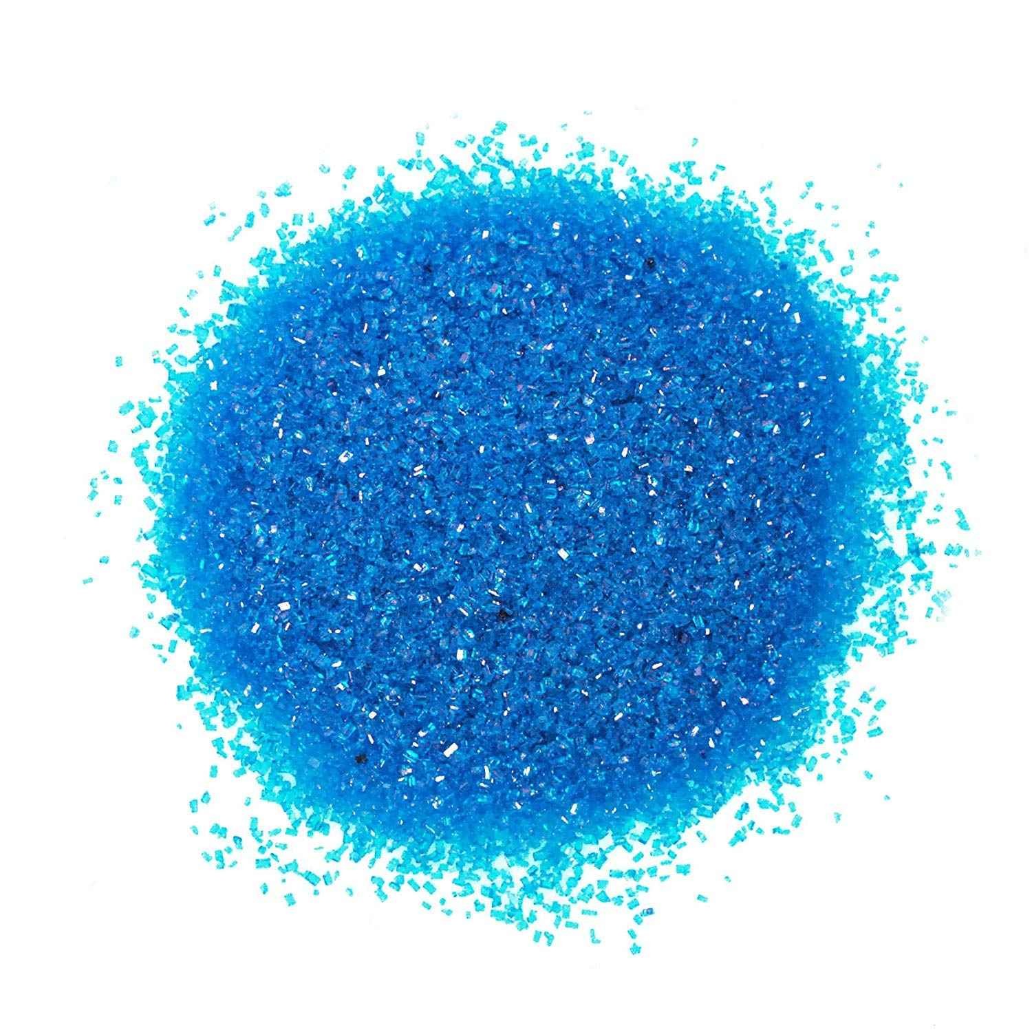 KALUSTYANS SPARKLING SUGAR COARSE BLUE 0.75 Lbs