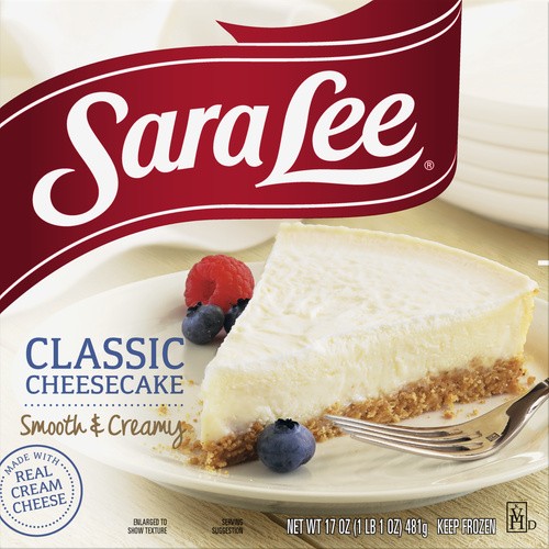 SARA LEE ORIGINAL CHEESECAKE 17 OZ
