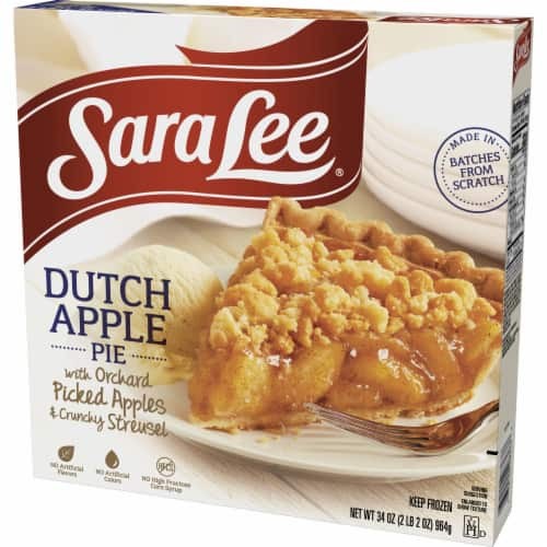 SARA LEE DUTCH APPLE PIE 34 OZ