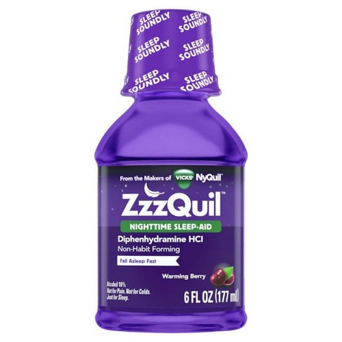 ZZZ QUIL NIGHTTIME 6 OZ