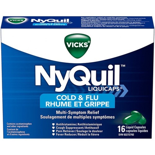 VICKS NYQUIL LIQUICA 16 COUNT