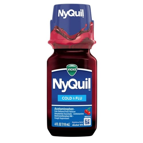 NYQUIL COLD & FLU 4 OZ