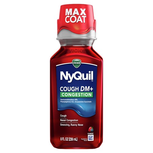 NYQUIL COUGH DM+ CON 8 OZ