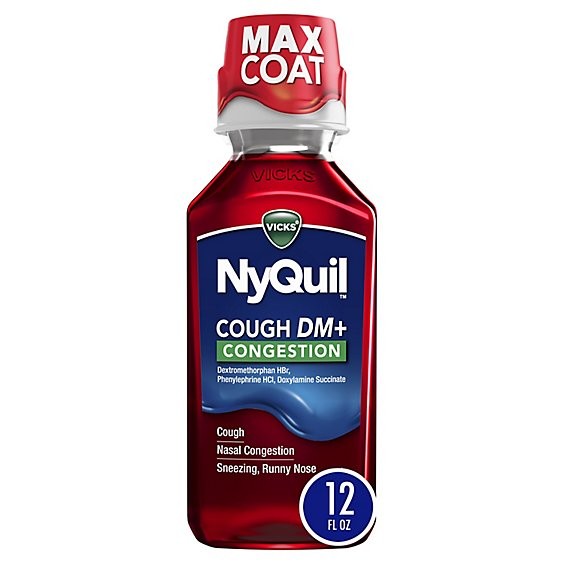 Nyquil Cough DM 12 OZ