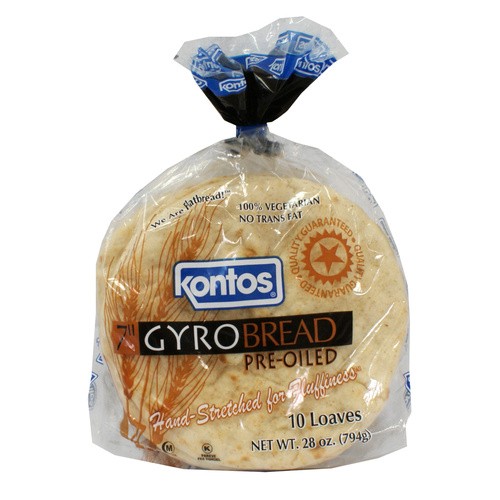 KONTOS GYRO BREAD                        24 OZ