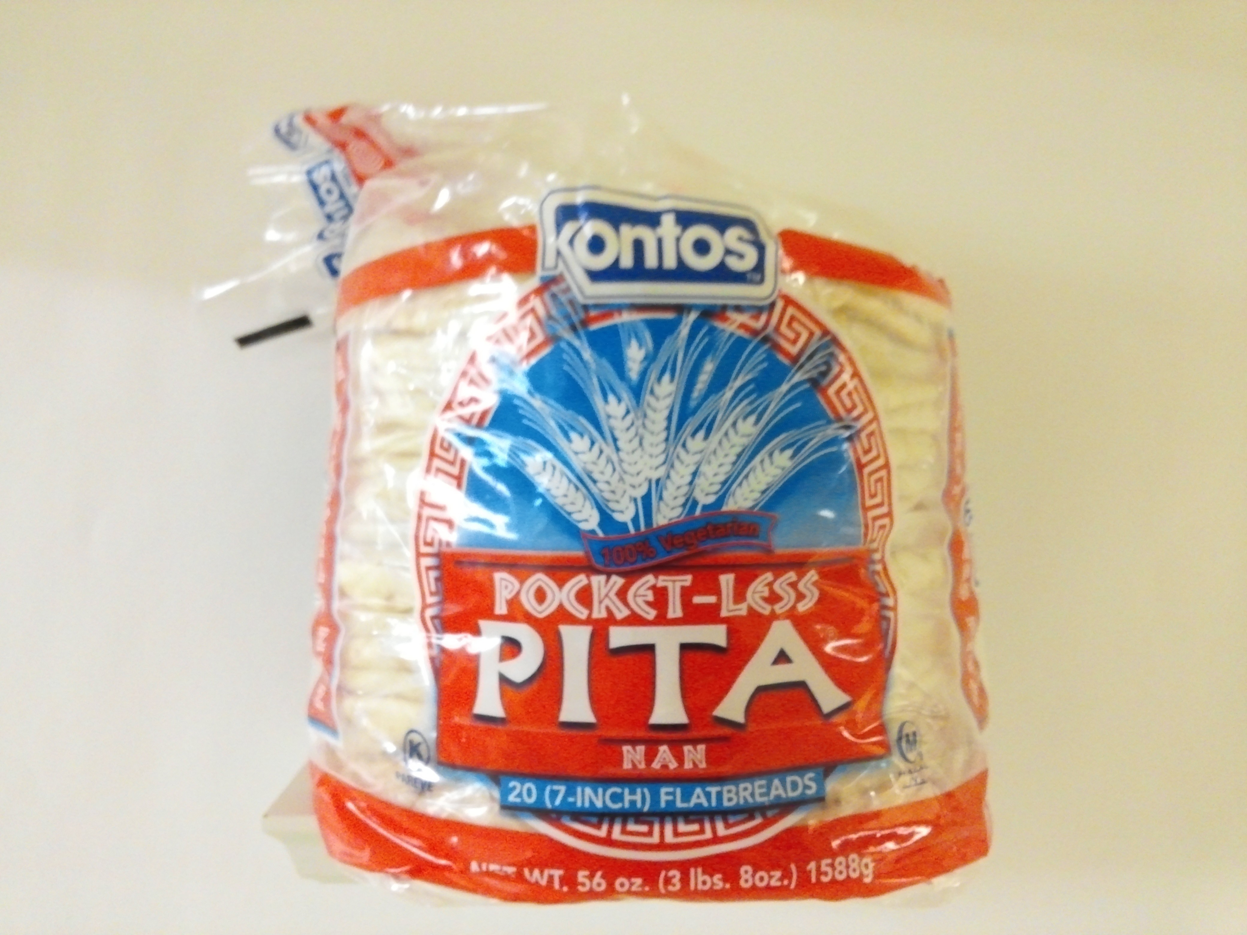 KONTOS P LESS PITA 20 PCS