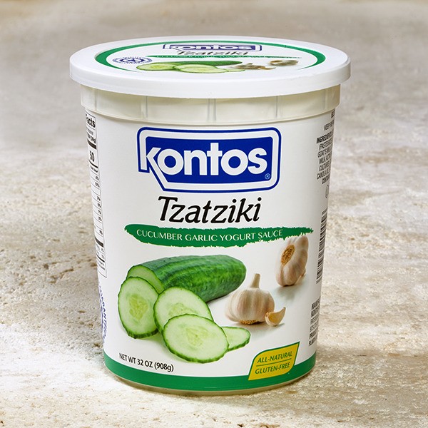 KONTOS TZATZIKI YOGURT 32 OZ