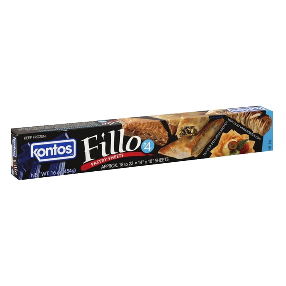 KONTOS FILLO PASTERY SHEETS 16 OZ