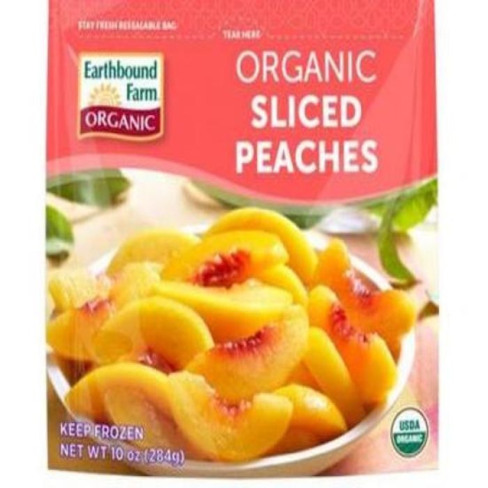 EARTHBND PEACH SLICES 10 OZ