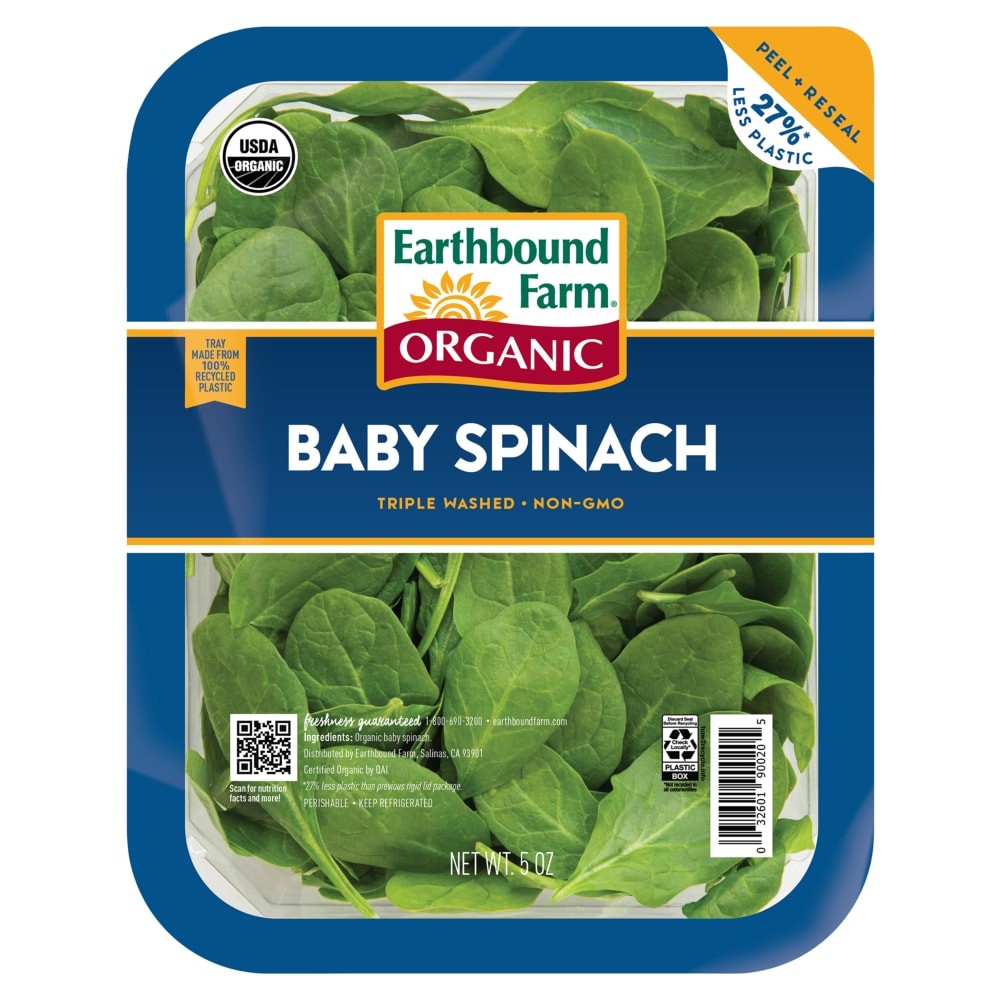Earthbound Farms Organic Baby Spinach 5 OZ
